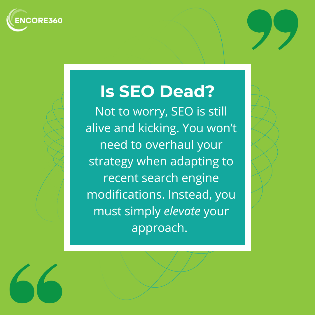 Is SEO Dead?