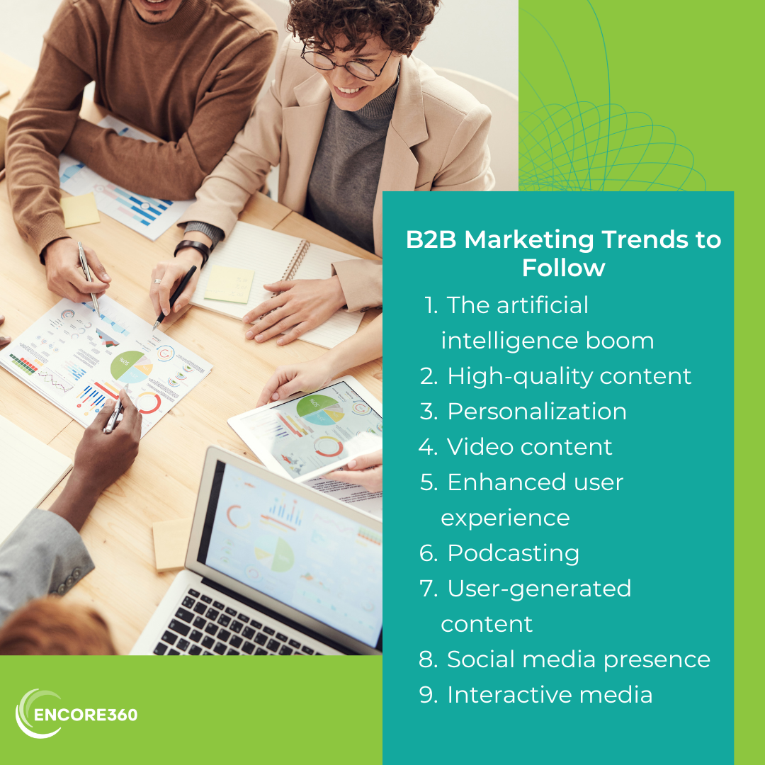 9 B2B Trends to Follow