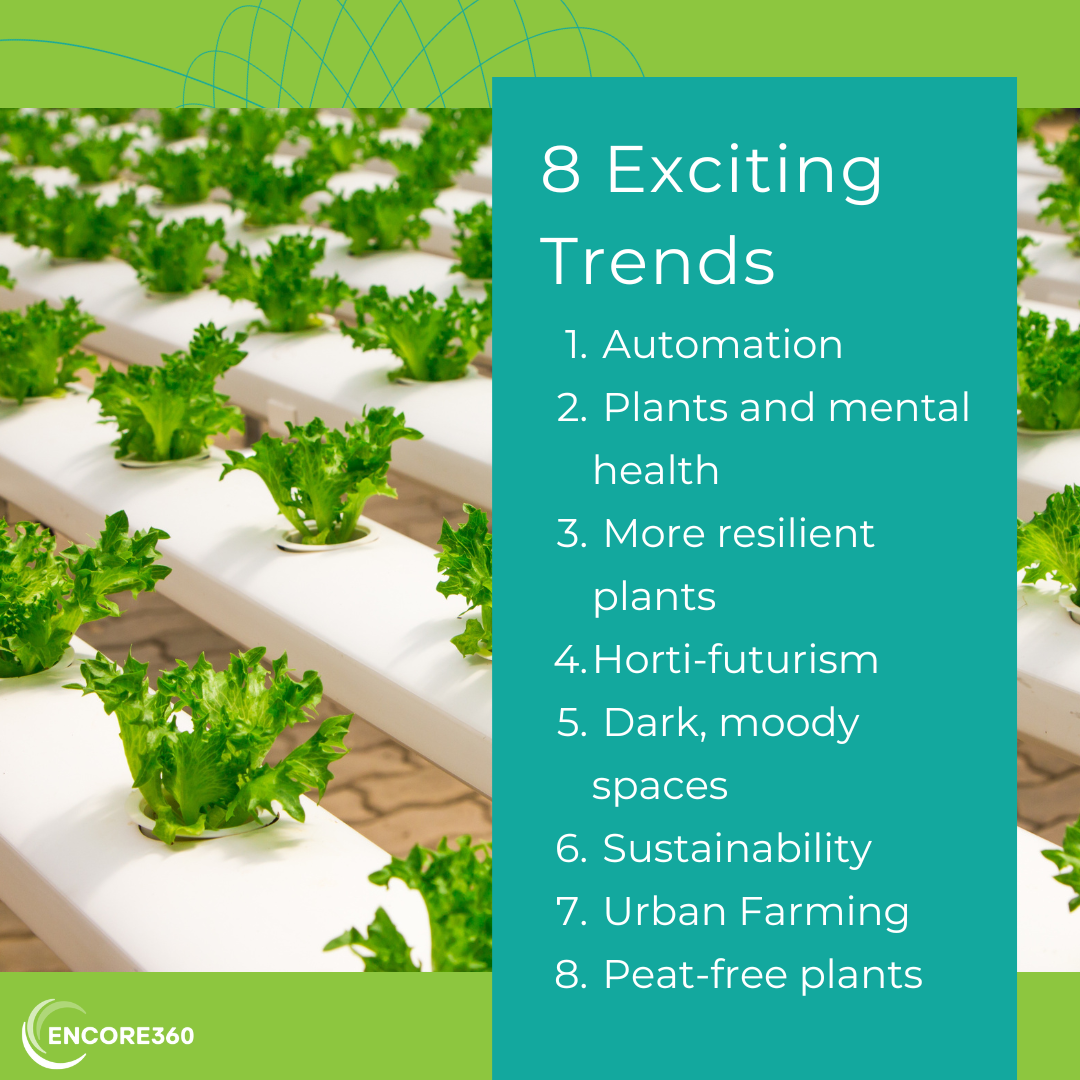 8 Horticultural Trends